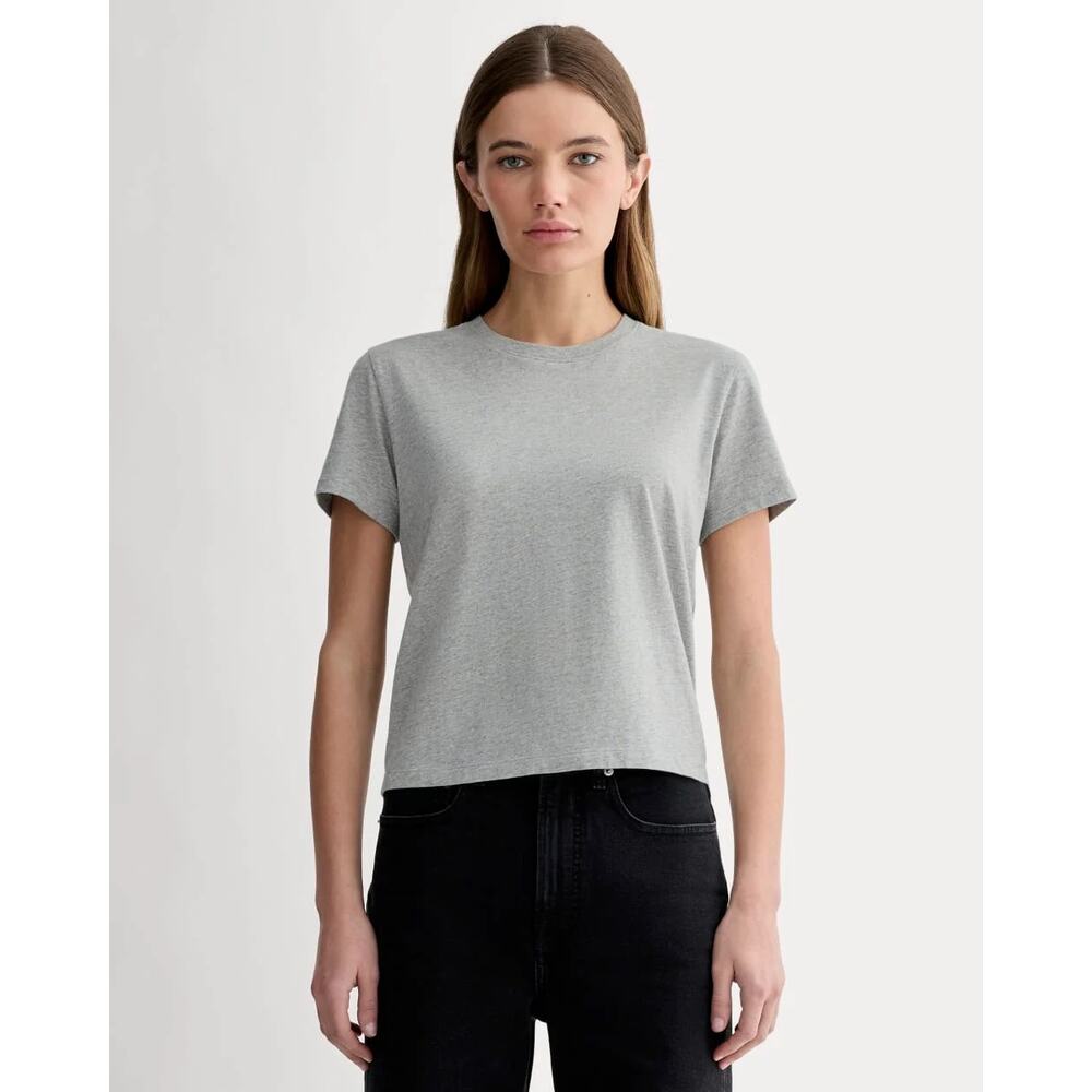 Everlane Gray Heather Basic Box Cut T-Shirt Size Medium